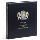 Davo, Kosmos, Album (4 rings)  Nederland, Koningin Wilhelmina - incl. bladen (M20), incl. cassette - Blauw - afm: 285x328x65 mm. ■ per st.