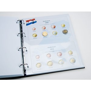 Davo Kosmos, Supplement Euro coin album Netherlands, years 2007 till 2010