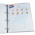 Davo, Supplement - Netherlands, Queen Beatrix Euro coins - years 2013 - Transp/m. preprint sheet(color)  dim: 250x310 mm. ■ per pc.