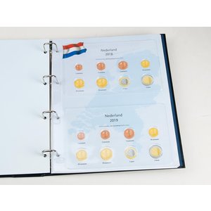 Davo Kosmos, Supplement Euro coin album Netherlands, years 2018 till 2019