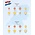 Davo, Supplement - Netherlands, King Willem Alexander Euro coins - years 2020/21 - Transp/m. preprint sheet(color)  dim: 250x310 mm. ■ per pc.