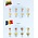 Davo, Supplément - Lituanie & Andorre, Monnaies d`Euro - années 2015 - Transp/m. feuille pré-imprimée(Coloré)  dim: 250x310 mm. ■ par pc.