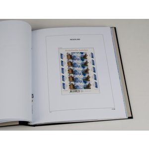Supplement year: 2017 - Netherlands - sheets for Miniature Sheets (3), nr's: V148-V152 (5 pcs.) - Davo, DeLuxe preprint sheets