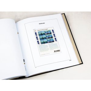 Supplement year: 2018 - Netherlands - type: DeLuxe - sheets for Miniature Sheets (3), N°: V153-V161 (9 pcs.) - Davo (2 Holes)