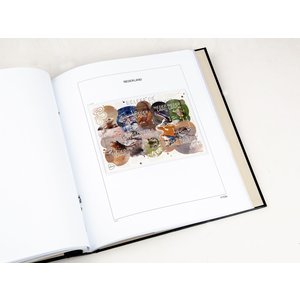 Supplement jaar: 2018 - Nederland - type: DeLuxe - bladen voor Zegels uit Velletjes (4), N°: V153a-V153b, V153c, V153d, V156a, V156b, V156c, V157a, V158a (9 st.) - Davo (2 Gats)