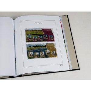 Supplement year: 2017 - Netherlands - sheets for Beautiful Netherlands (bl/w), nr's: MN.V43-MN.V45 (3 pcs.) - Davo, DeLuxe preprint sheets