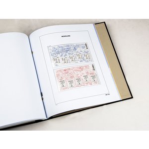 Supplement year: 2018 - Netherlands - type: DeLuxe - sheets for Beautiful Netherlands (bl/w), N°: MN.V46-MN.V48 (3 pcs.) - Davo (2 Holes)