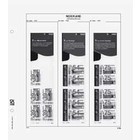 Supplément année: 2001 - Pays-Bas - type: DeLuxe - feuilles pour Carnets, N°: C12-C14(incl. map) (2 pcs.) - Davo (2 Trous)