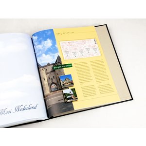 Supplement year: 2018 - Netherlands - sheets for Beautiful Netherlands Illustrated, nr's: 2018/5.1-2018/5.5 (5 pcs.) - Davo, DeLuxe preprint sheets