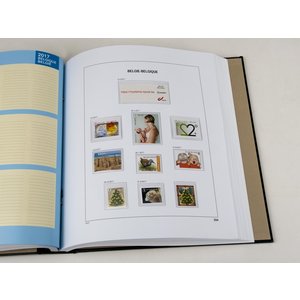 Supplément année: 2017 - Belgique - type: DeLuxe - feuilles pour Album de base, N°: 294. B198-B210 (15 pcs.) - Davo (2 Trous)