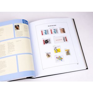 Nachtrag Jahr: 2019 - Belgien - Typ: DeLuxe - Blätter für Basisalbum, N°: 298-299, B223-236 (17 Stk.) - Davo (2 Löcher)