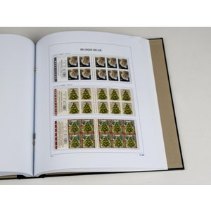 Supplement year: 2017 - Belgium - type: DeLuxe - sheets for Booklets (1c), N°: C36e-f (2 pcs.) - Davo (2 Holes)
