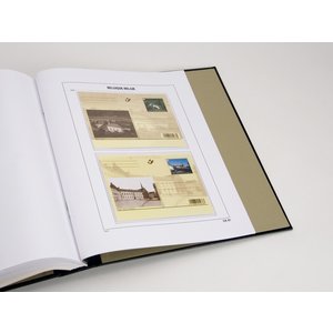 Supplement year: 2008 - Belgium - type: DeLuxe - sheets for Postcards (CK), N°: CK89-93 (5 pcs.) - Davo (2 Holes)