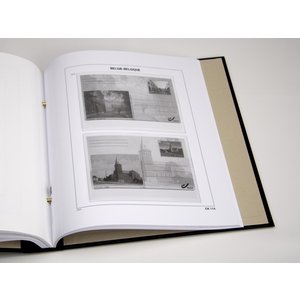 Supplement year: 2012 - Belgium - type: DeLuxe - sheets for Postcards (CK), N°: CK114-119 (6 pcs.) - Davo (2 Holes)