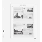 Supplement period: 1971-2014 - Belgium Postcards - type: DeLuxe - sheets for Postcards (CK), N°: CK1-131 (131 pcs.) - Davo (2 Holes)
