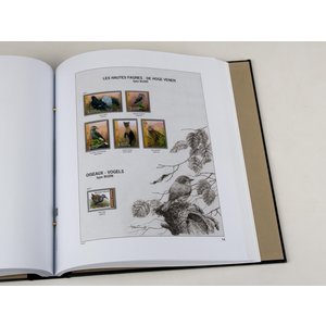 Nachtrag Jahr: 2017 - Belgien - Typ: DeLuxe - Blatt für Buzin-Briefmarken, N°: 14- (1 Stk.) - Davo (2 Löcher)