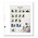 Supplement period: 1985-2022 - Belgium Buzin - type: DeLuxe - sheets for Buzin stamps, N°: 1-18 (18 pcs.) - Davo (2 Holes)
