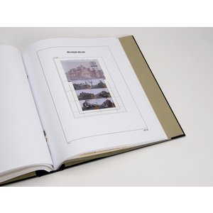 Supplement year: 2006 - Belgium - type: DeLuxe - sheets for Service and postage stamps, Booklets, Railways, N°: CP37-38 (2 pcs.) - Davo (2 Holes)