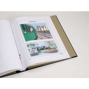 Supplement jaar: 2007 - België - type: DeLuxe - blad voor Dienst en Portzegels, Postzegelboekjes, Spoorwegen , N°: CP39- (1 st.) - Davo (2 Gats)