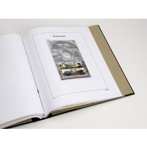 Supplement year: 2008 - Belgium - sheet for Service and postage stamps, Booklets, Railways, nr: CP40 - Davo, DeLuxe preprint sheets