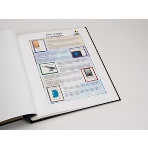 Supplement year: 2005 - Belgium - sheets for This is Belgium, nr's: 2005-1-2 (2 pcs.) - Davo, DeLuxe preprint sheets
