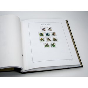 Nachtrag Zeitraum: 1929-1996 - Belgien - Typ: DeLuxe - Blätter für Vorgestempelte, N°: PRE.1-23 (24 Stk.) - Davo (2 Löcher)