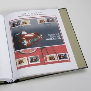 Nachtrag Jahr: 2003 - Belgien - Typ: DeLuxe - Blätter für Gemeinschaftsausgaben, N°:  -Italië (3 Stk.) - Davo (2 Löcher)