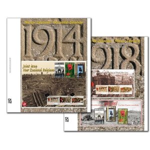 Supplement jaar: 2008 - België - type: DeLuxe - bladen voor Gemeensschappelijke uitgiftes, N°:  -Nieuw Zeeland (2 st.) - Davo (2 Gats)