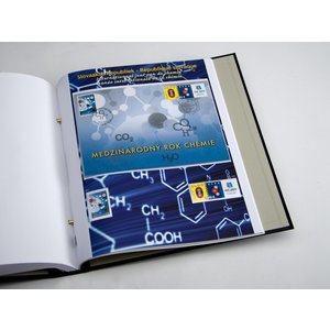 Supplément année: 2011 - Belgique - type: DeLuxe - feuilles pour Émissions communautaires, N°:  -Slovakijë (3 pcs.) - Davo (2 Trous)