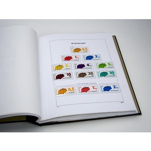 Supplément année: 2003 - Belgique - type: DeLuxe - feuille pour Timbres de colis, N°: KP.1- (1 pc.) - Davo (2 Trous)