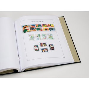 Supplement year: 2015 - Netherlands Antilles - type: DeLuxe - sheets for Basic album, N°: Curaçao 2015 1-4, B1-3,  Sint Maarten 2015 1-3, B1-2, PS1-2,   Caribisch Nederland 2015 B1-3 (17 pcs.) - Davo (2 Holes)