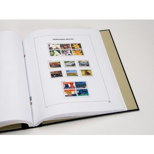 Supplement year: 2016 - Netherlands Antilles - type: DeLuxe - sheets for Basic album, N°: Curaçao 2016 1-4, B1,   Sint Maarten 2016 B1-15,   Caribisch Nederland 2016 1, B1-7 (27 pcs.) - Davo (2 Holes)