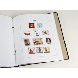 Supplément année: 2015 - Europe, CEPT - type: DeLuxe - feuilles pour Album de base, N°: 411-422 (12 pcs.) - Davo (2 Trous)