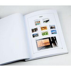 Supplément année: 2018 - Europe, CEPT - type: DeLuxe - feuilles pour Album de base, N°: 445-456 (12 pcs.) - Davo (2 Trous)