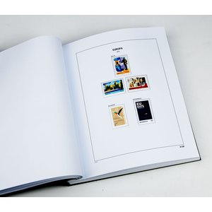 Supplément année: 2018 - Europe, Émission concomitante - type: DeLuxe - feuille pour Album de base, N°: A128- (1 pc.) - Davo (2 Trous)