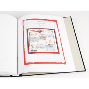 Supplement jaar: 2021 - Europese hoofdsteden - type: DeLuxe - bladen voor Basisalbum, N°: 2021-1-2021-2 (Stockholm) (2 st.) - Davo (2 Gats)