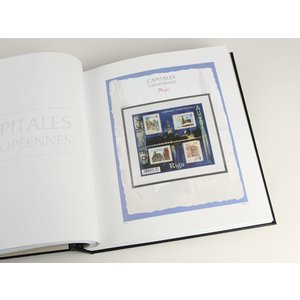 Supplément année: 2015 - Capitales Européennes - type: DeLuxe - feuilles pour Album de base, N°: 2015 -1-2015-2 (Riga) (2 pcs.) - Davo (2 Trous)