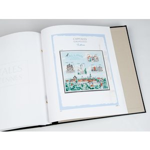 Supplément année: 2018 - Capitales Européennes - type: DeLuxe - feuilles pour Album de base, N°: 2018-1-2018-2 (Talinn) (2 pcs.) - Davo (2 Trous)