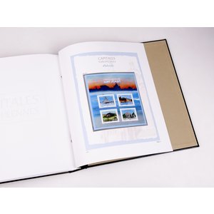Supplement year: 2019 - European capitals - type: DeLuxe - sheets for Basic album, N°: 2019-1-2019-2 (Helsinki) (2 pcs.) - Davo (2 Holes)