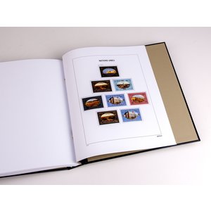 Supplement year: 2019 - U.N.O. Geneva - type: DeLuxe - sheets for Basic album, N°: 2019 1-2 (incl 1a), B1-4 (7 pcs.) - Davo (2 Holes)