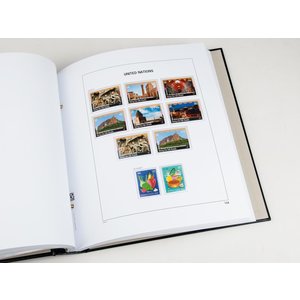 Nachtrag Jahr: 2017 - U.N.O. New York - Typ: DeLuxe - Blätter für Basisalbum, N°: 132-134 (incl 132a, 133a), B51-55 (10 Stk.) - Davo (2 Löcher)