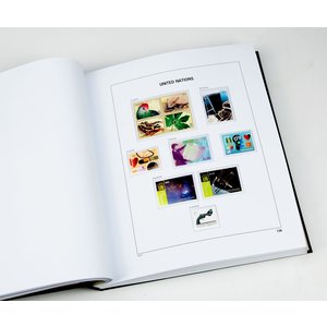 Supplément année: 2018 - O.N.U. New York - type: DeLuxe - feuilles pour Album de base, N°: 135-137 (incl 136a, 137a), B56-58 (8 pcs.) - Davo (2 Trous)