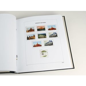 Supplément année: 2015 - O.N.O. Vienne - type: DeLuxe - feuilles pour Album de base, N°: UN66-UN67 (incl UN66a), UNB37-39 (6 pcs.) - Davo (2 Trous)