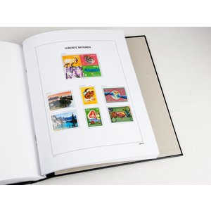 Supplement year: 2017 - U.N.O. Vienna - type: DeLuxe - sheets for Basic album, N°: UN70-UN71 (incl UN70a, UN71a), UNB45-49 (9 pcs.) - Davo (2 Holes)