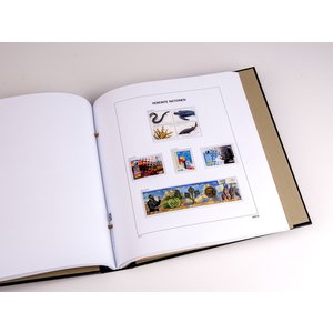 Supplément année: 2019 - O.N.O. Vienne - type: DeLuxe - feuilles pour Album de base, N°: UN74-UN75 (incl UN74a), UNB53-56 (7 pcs.) - Davo (2 Trous)