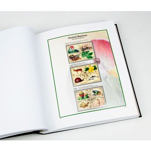 Supplément année: 2018 - O.N.U. Espèces endangérées - type: DeLuxe - feuille pour Album de base, N°: 2018 1- (1 pc.) - Davo (2 Trous)