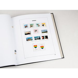 Supplément année: 2017 - Danemark - type: DeLuxe - feuilles pour Album de base, N°: 148-148-149, B41-42 (4 pcs.) - Davo (2 Trous)