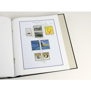 Supplement year: 2015 - Faroe Islands - type: DeLuxe - sheets for Basic album, N°: 111-113 (3 pcs.) - Davo (2 Holes)