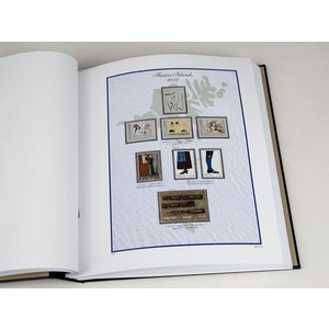 Supplement year: 2017 - Faroe Islands - type: DeLuxe - sheets for Basic album, N°: 116-118 (3 pcs.) - Davo (2 Holes)