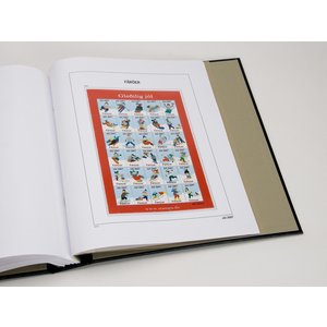 Supplement year: 2017 - Christmas Seals Jöl - type: DeLuxe - sheet for Basic album, N°: Jöl 2017 - Davo (2 Holes)